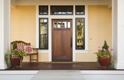 Add Color to Unfinished Wood Doors!