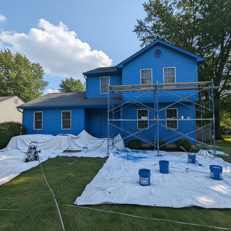 Aluminum Siding Painting in Greeley, CO