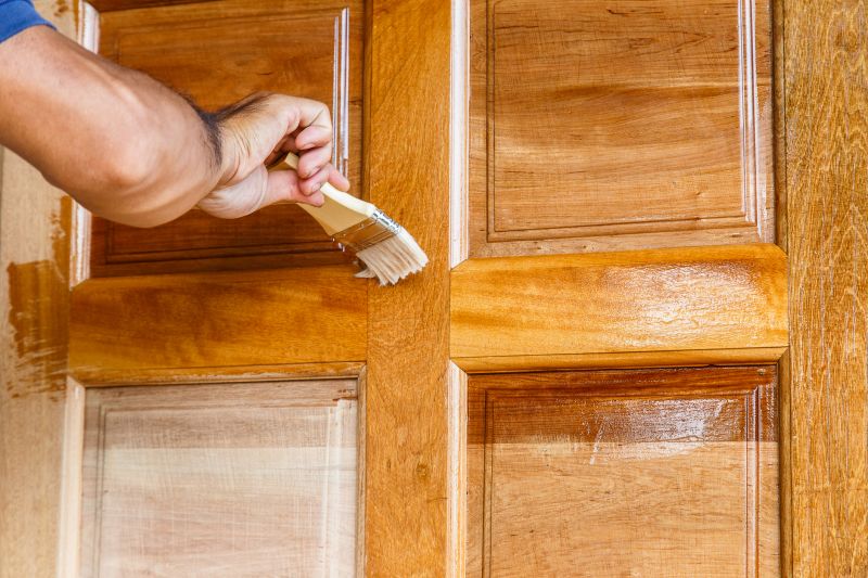 Service Locations for Wood Door Staining
