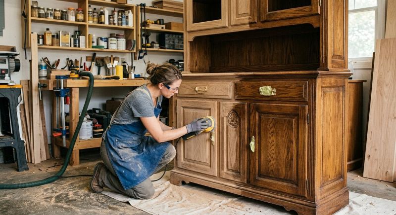 Cabinet Glazing Service in Dayton, OH