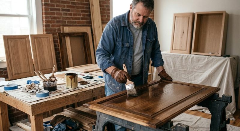 Cabinet Glazing Service in Cincinnati, OH