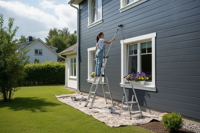 Chimney Painting in Longmont, CO
