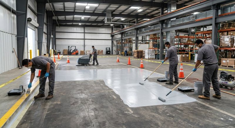 Commercial Concrete Painting in Fort Collins, CO