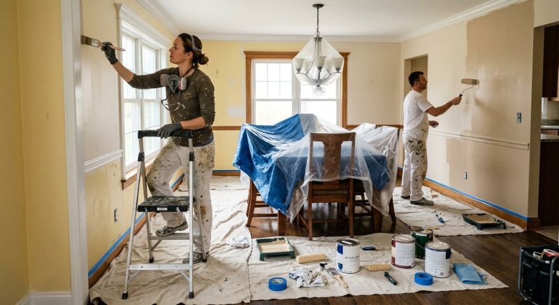 Kitchen Painting in Waco, TX