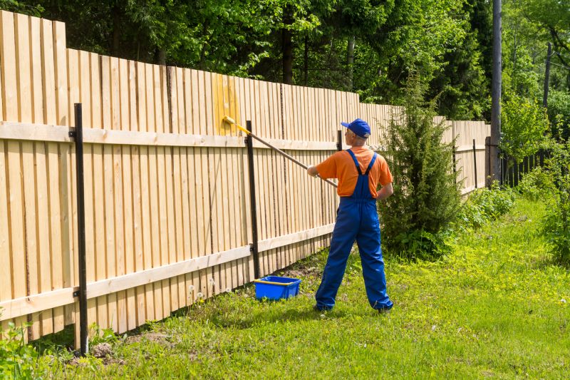 Metal Fence Painting in Waco, TX