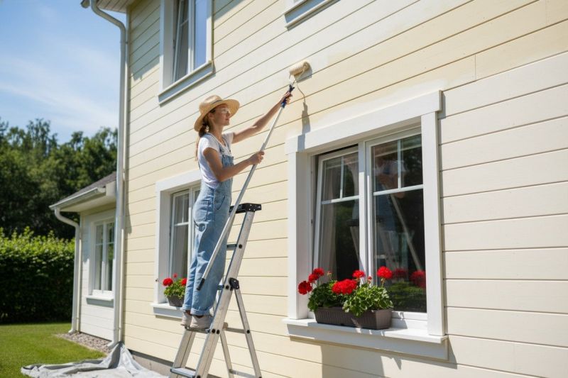 Outdoor Stairs Painting in Longmont, CO