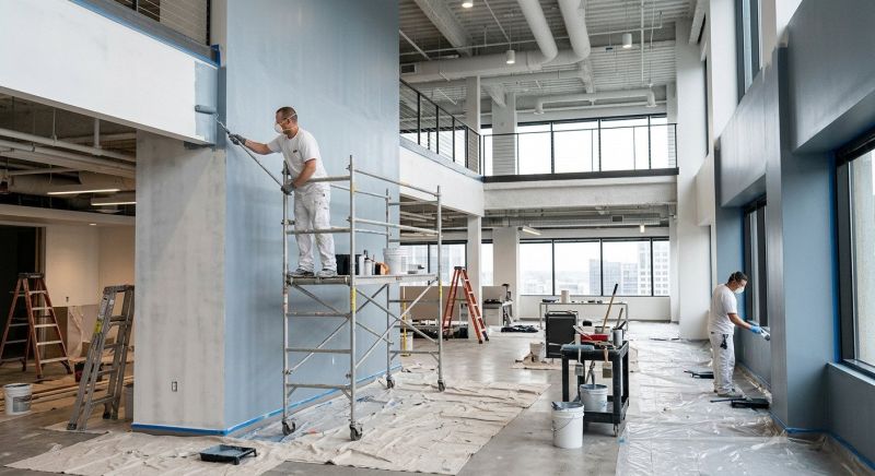 Retail Ceiling Painting in Arvada, CO