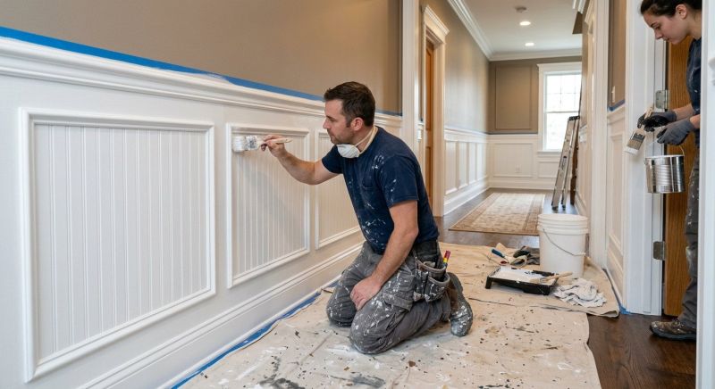Shiplap Painting in Waco, TX