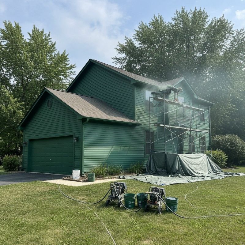 Wood Siding Painting in Longmont, CO
